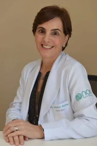 Drª Clarissa Mathias, integrante do Núcleo de Oncologia da Santa Casa