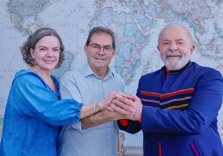 Lula e o presidente do Solidariedade, Paulinho da Força