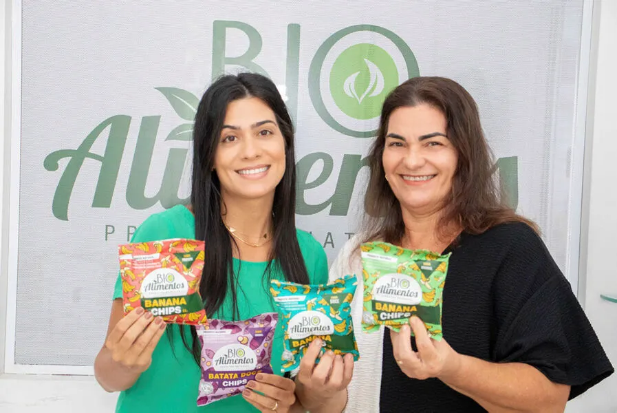 Luciana e Lúcia Sacramento, diretoras da Bio Alimentos