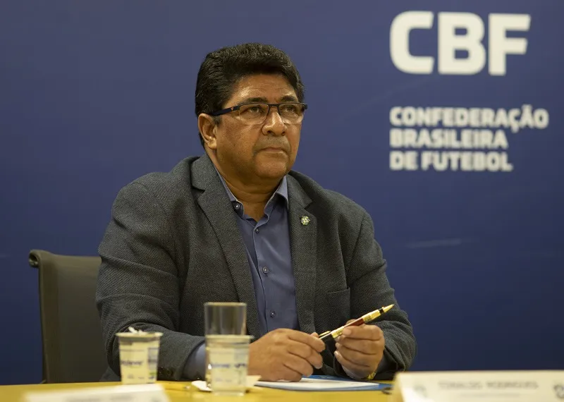 Ednaldo Rodrigues é presidente interino da CBF desde agosto do ano passado
