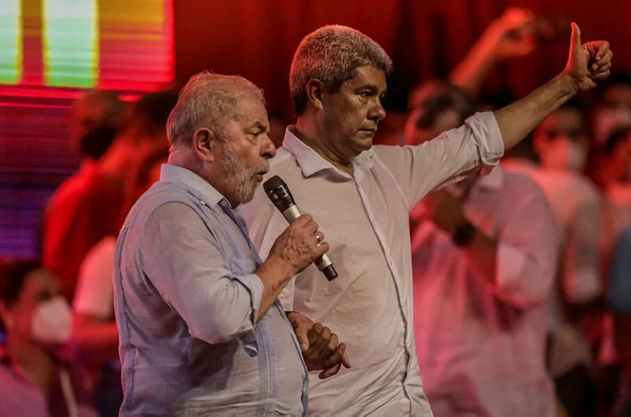 No Dois de Julho, Lula estará ao lado do candidato ao governo do PT, Jerônimo Rodrigues