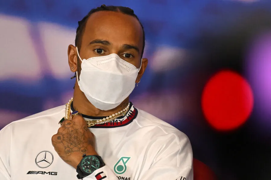 O heptacampeão de Fórmula 1, Lewis Hamilton