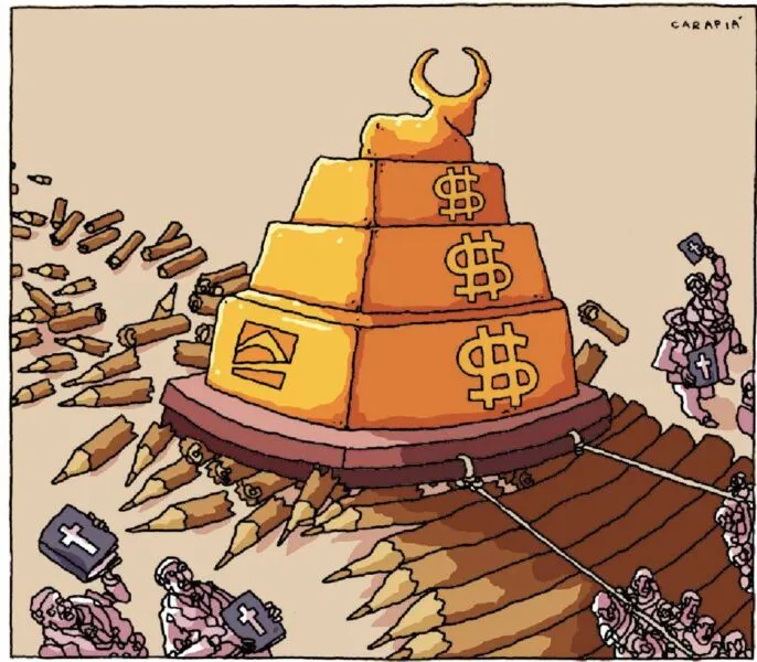 Imagem ilustrativa da imagem Charge do dia - 27/03/2022