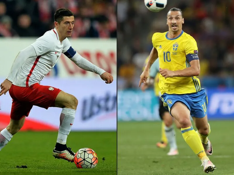 Aos 33 anos, 'Lewa' está no auge da carreira, mas ninguém sabe se ainda estará jogando em 2026; Jà 'Ibra', 41 anos, esta é certamente sua última Copa do Mundo