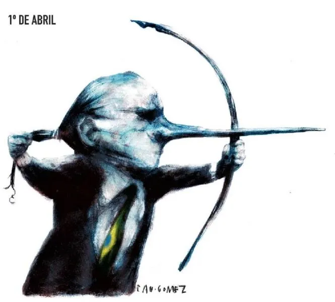 Imagem ilustrativa da imagem Charge do dia - 01/04/2022