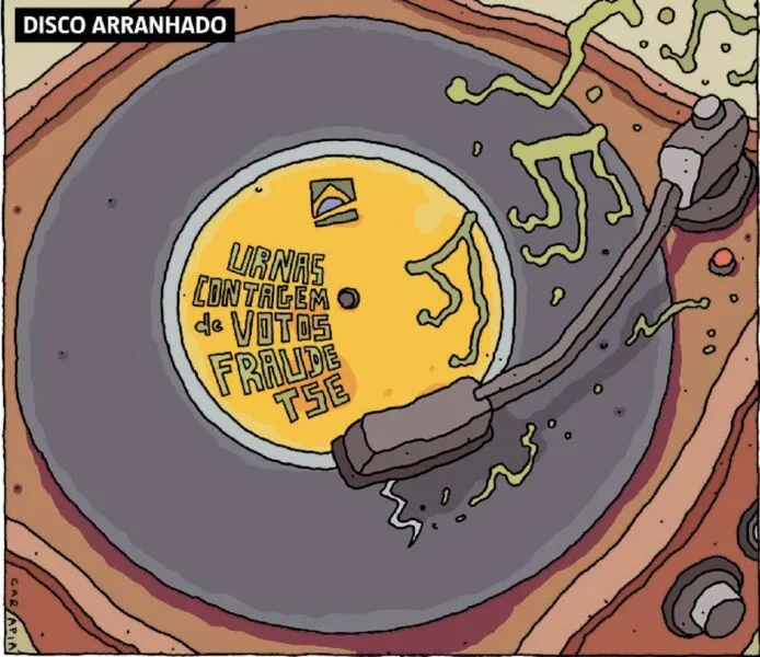 Imagem ilustrativa da imagem Charge do dia - 03/04/2022