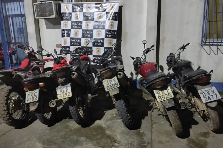 Homem teria se utilizado de mais de 20 motocicletas roubas para obter lucro