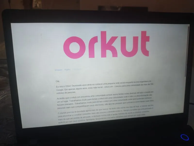 Orkut foi desativado totalmente em 2014