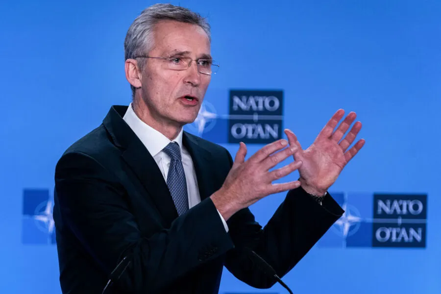 Secretário-geral  da aliança, Jens Stoltenberg deu a declaração nesta quinta-feira, 28