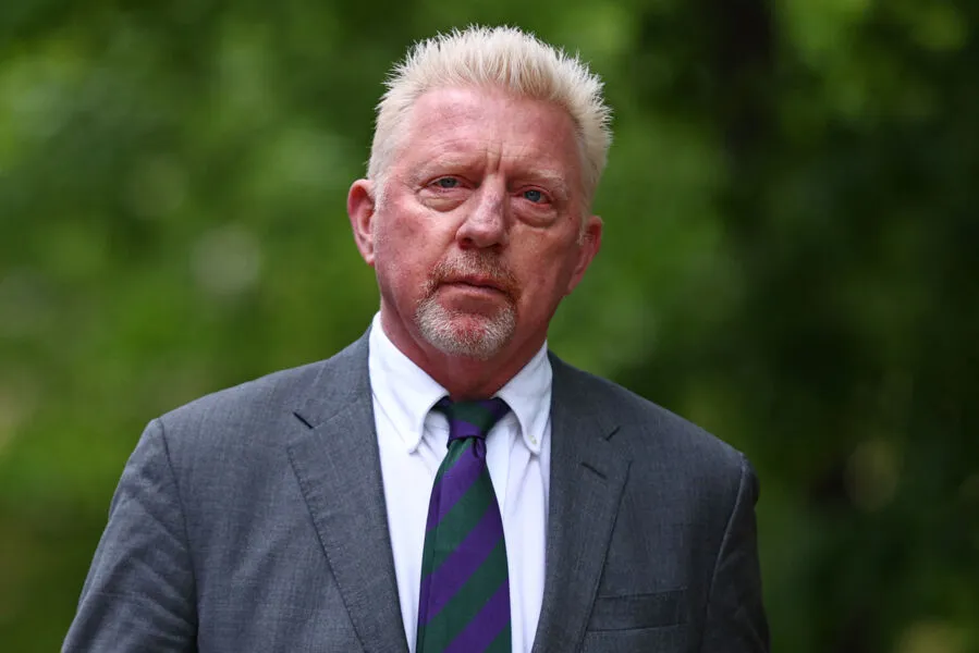 Becker, de 54 anos, foi vencedor de seis torneios de Grand Slam