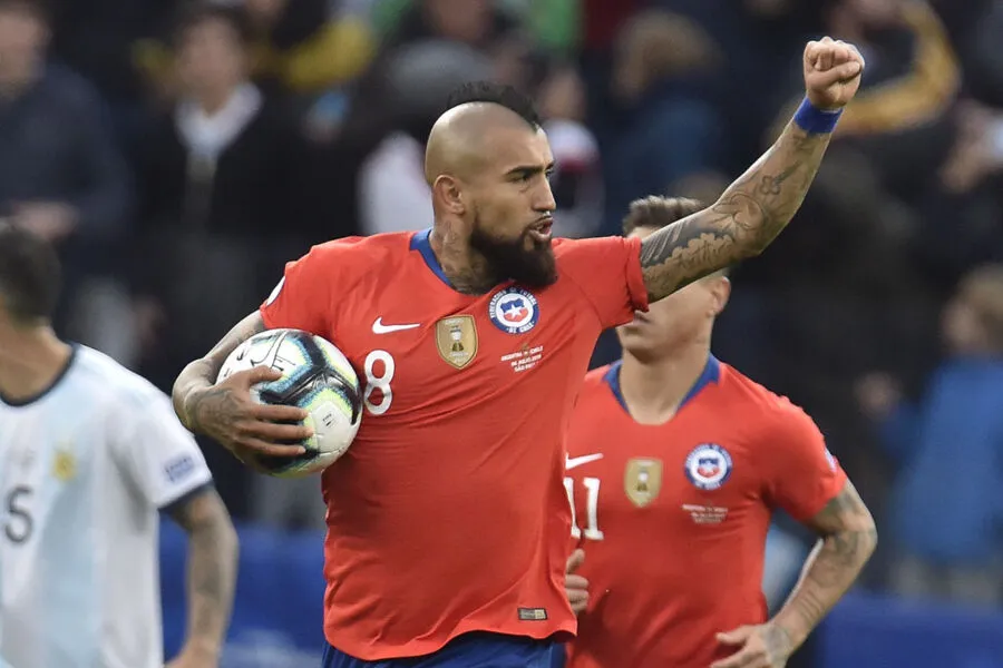 O Chile foi o sétimo colocado nas Eliminatórias Sul-Americanas para a copa do mundo