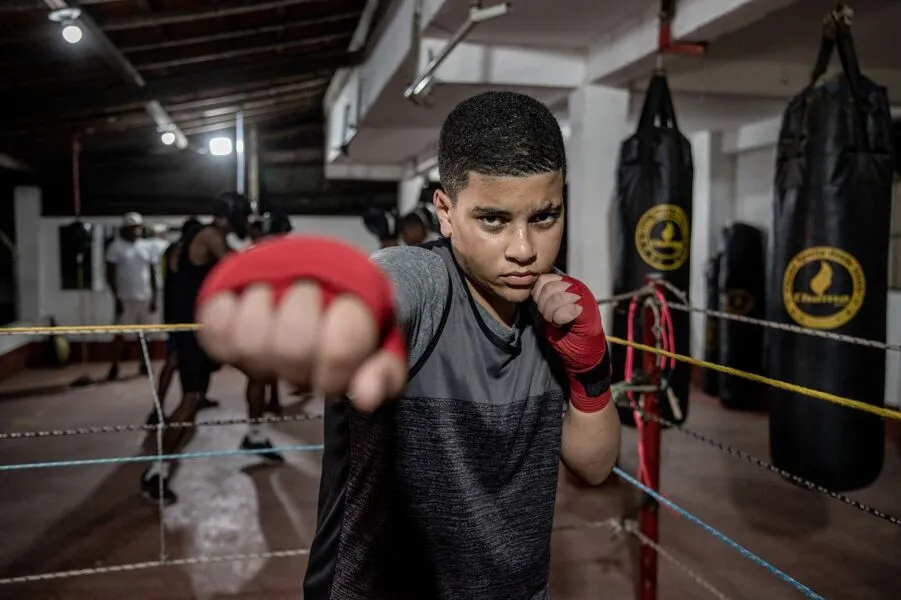 Marcel chegou
 às finais do campeonato com somente 12 anos