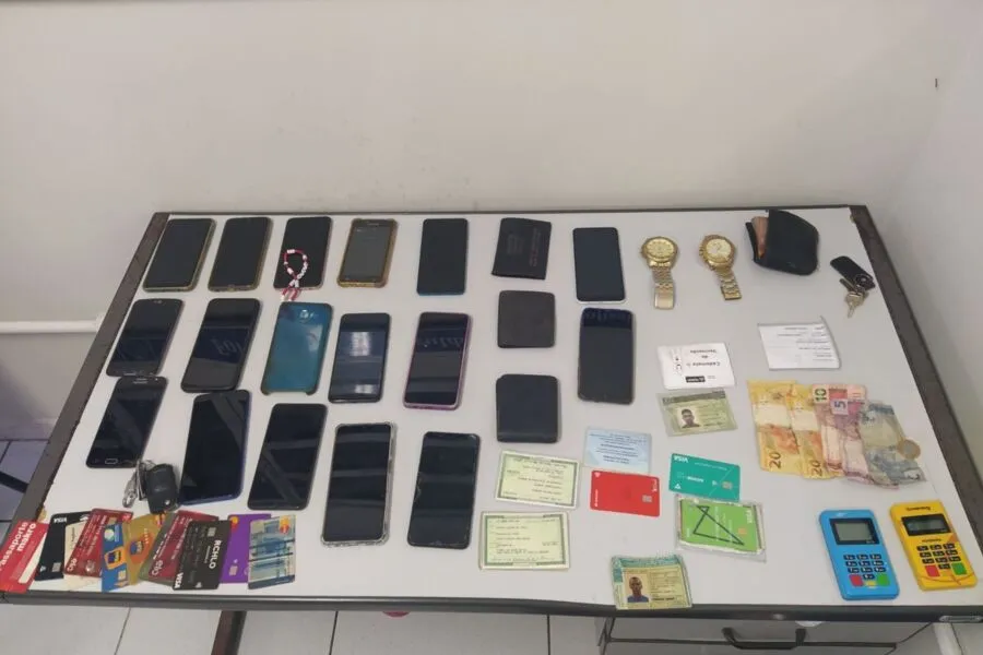 Dispositivos estão em delegacia aguardando apresentação dos donos