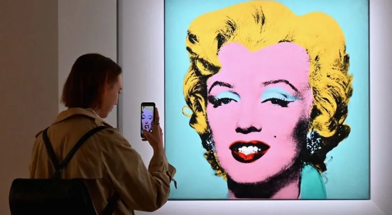 Imagem ilustrativa da imagem Retrato de Marilyn Monroe é leiloado por R$ 1 bilhão