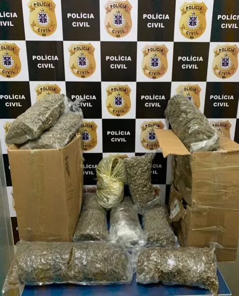 Droga havia sido enviada do estado do Paraná com destino àquela cidade e ao município de Jequié