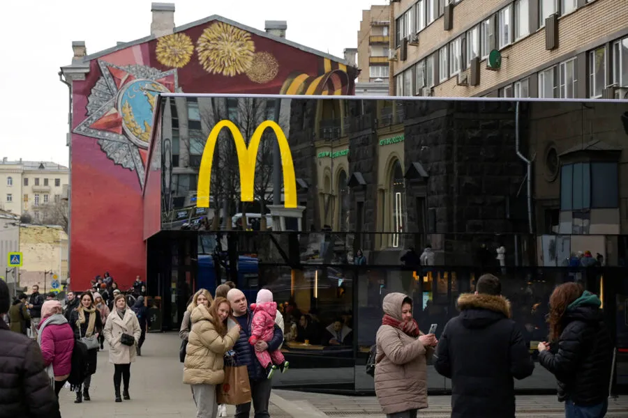 O McDonald's tem 850 restaurantes na Rússia