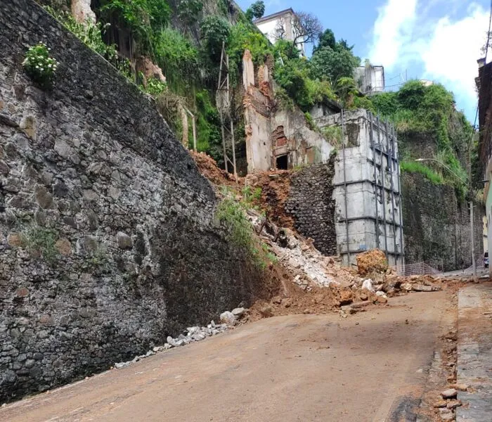 Ainda não existe uma previsão de liberação da Ladeira da Montanha