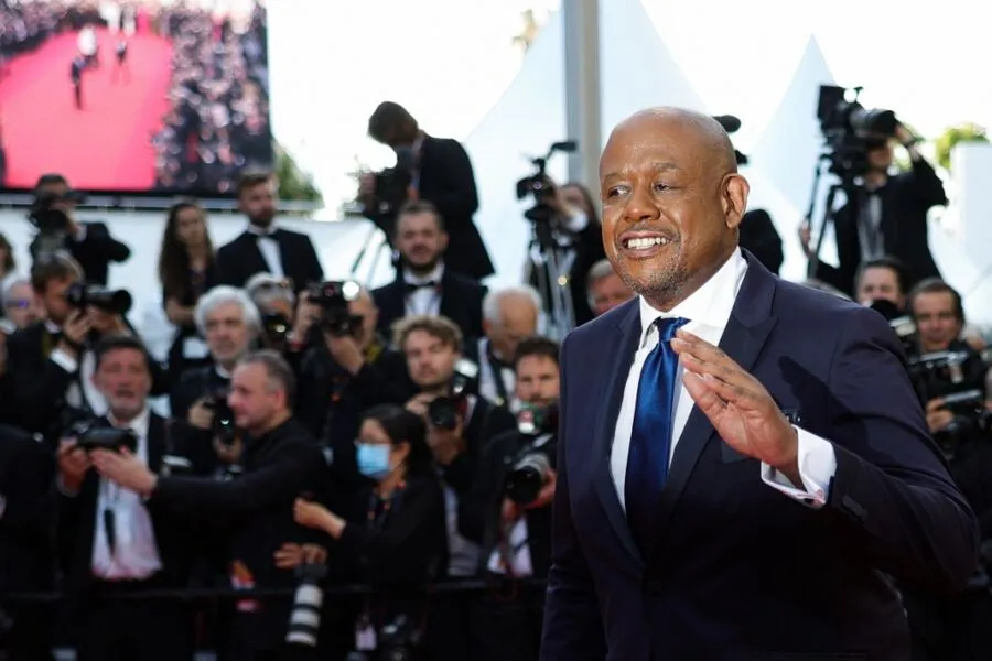 O ator afro-americano vencedor do Oscar Forest Whitaker recebeu uma Palma de Ouro honorária aos 60 anos