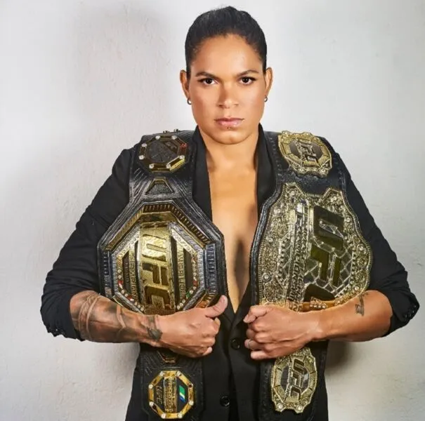 Lutadora baiana Amanda Nunes
