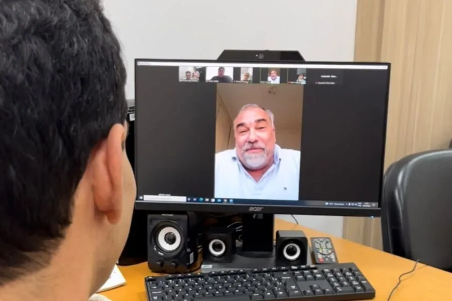 Ex-secretário participou de evento virtual