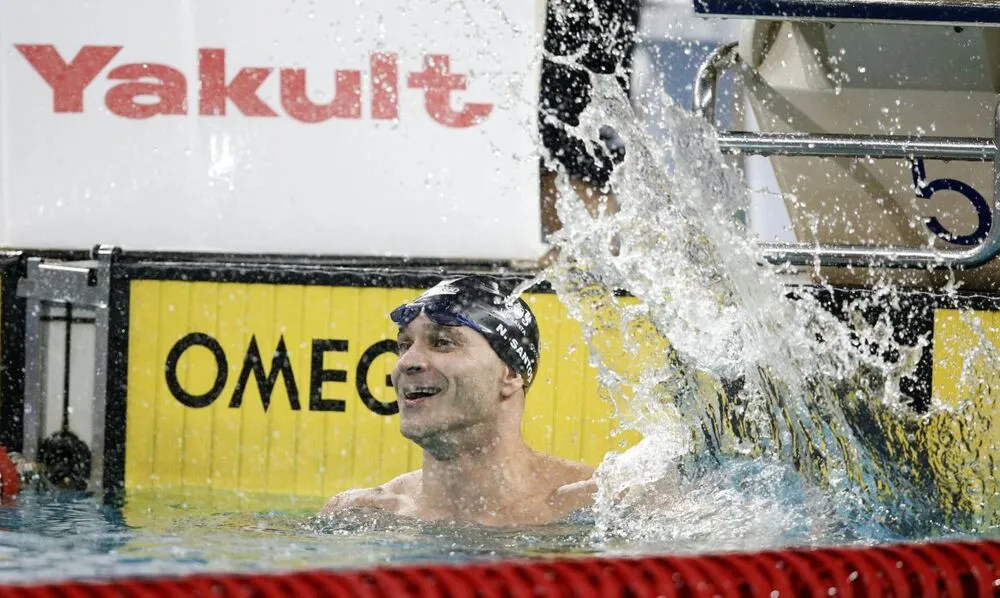 Nicholas Santos (foto) é ouro nos 50 metros estilo borboleta