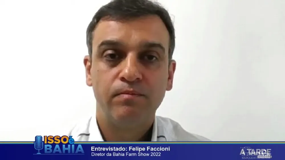 "Nosso segmento surpreendeu e tem muito para surpreender", disse o diretor da Bahia Farm Show, Felipe Faccioni