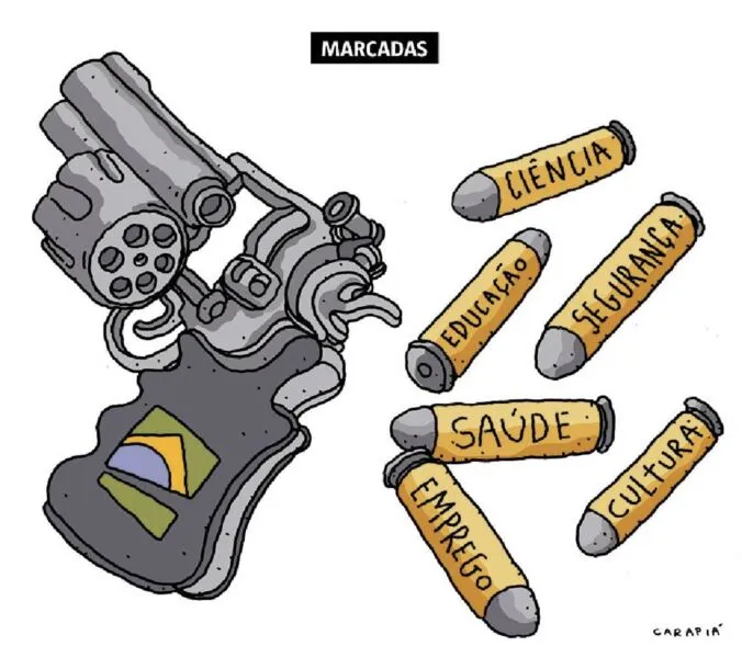 Imagem ilustrativa da imagem Charge do dia - 29.05.22