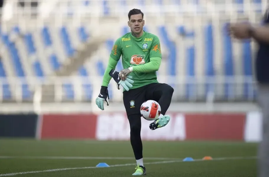 Ederson seria o titular do Brasil na quinta-feira, 2, contra a Coreia do Sul