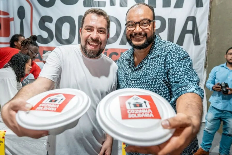 Inauguração contou com o pré-candidato a deputado federal de SP, Guilherme Boulos, que é coordenador do movimento