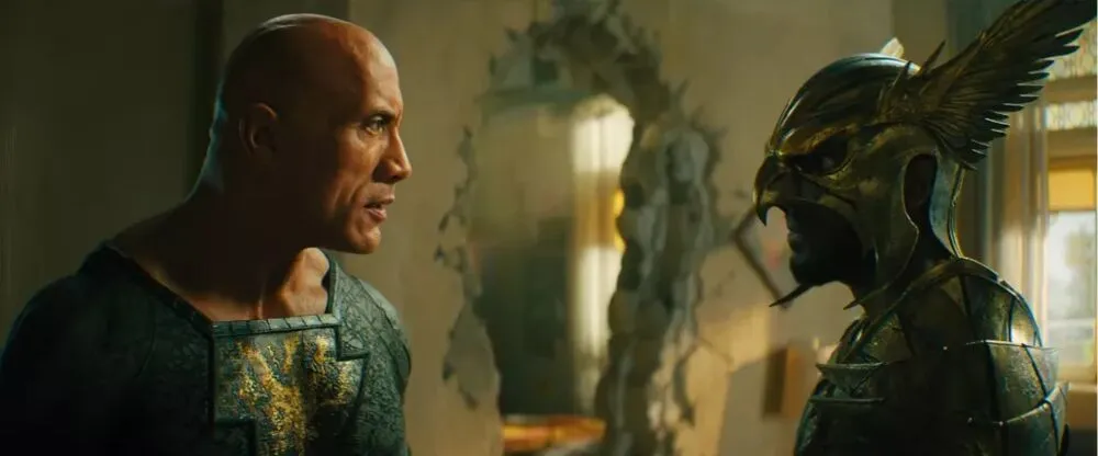 Dwayne 'The Rock' Johnson encarna um super-herói pela primeira vez.