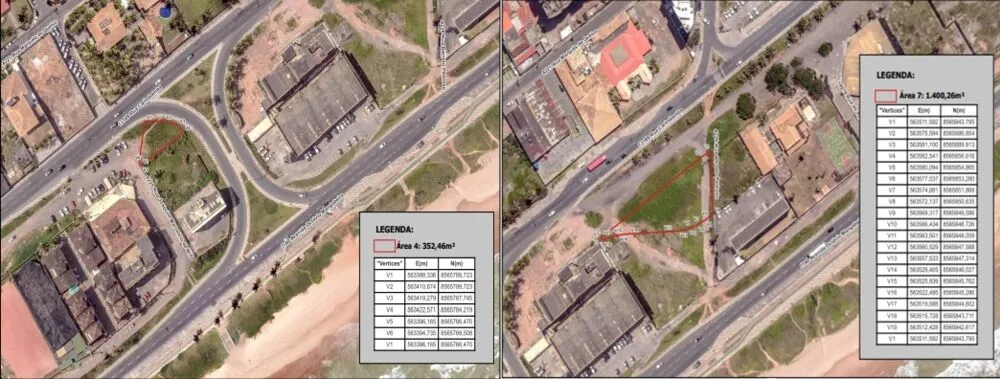 Áreas foram desapropriadas na orla