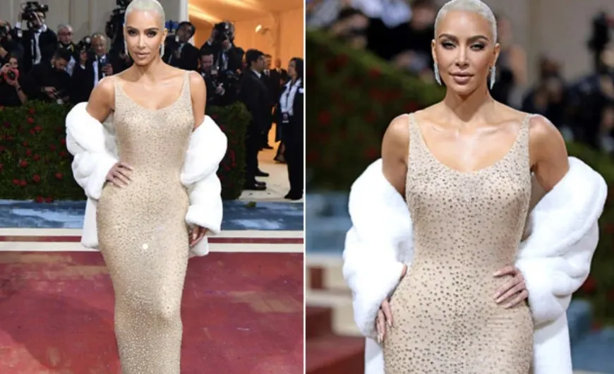 Na época do Met, Kim revelou que emagreceu 16 quilos para “entrar” no vestido