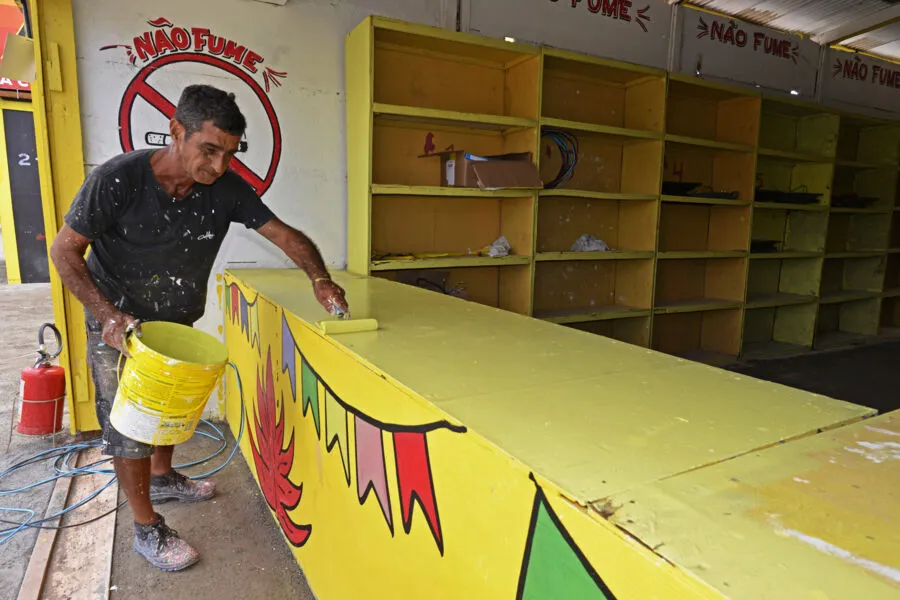 Ao todo, serão sete lojas participantes da Feira de Fogos da Paralela