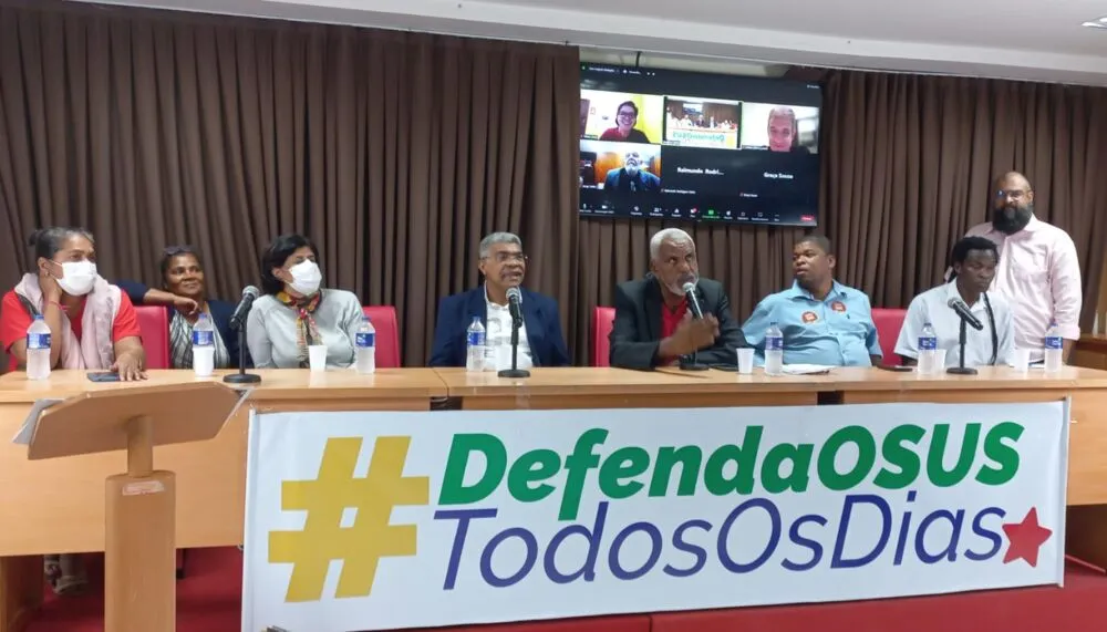 Plenária foi realizada nesta segunda-feira, 27, em formato híbrido (virtual e presencial) na sede do Sindprev, em Salvador
