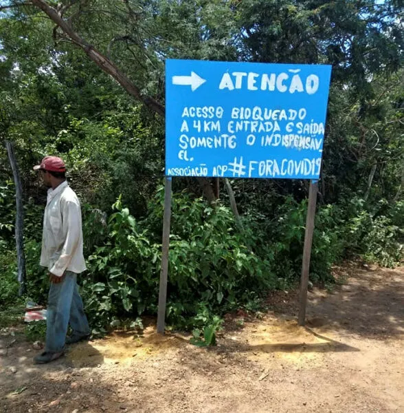 Comunidade quilombola de Pedrinhas, em Muquém do São Francisco