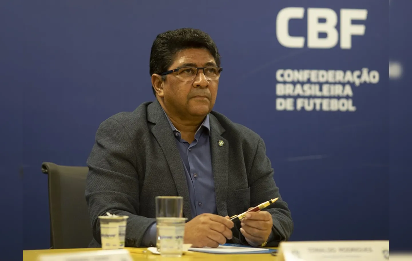Ednaldo Rodrigues é presidente interino da CBF desde agosto do ano passado