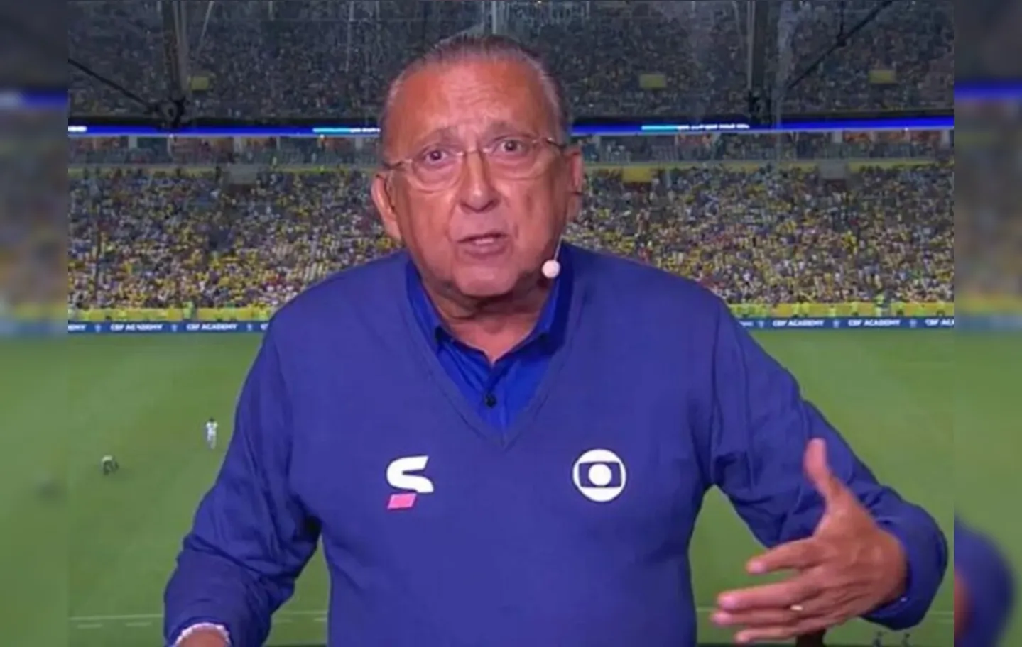 Galvão Bueno já anunciou que a Copa do Mundo Catar será a sua última na televisão