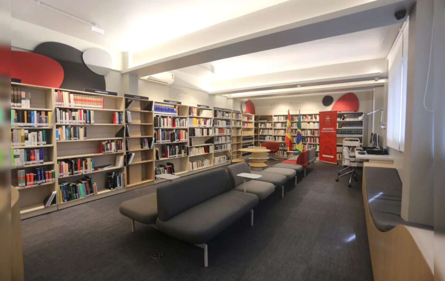 Espaço da biblioteca