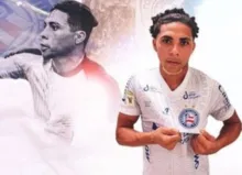Imagem ilustrativa da imagem Bahia confirma contratação do atacante Vitor Jacaré, ex-Ceará