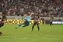 Imagem ilustrativa da imagem Nordestão: Atlético-BA leva virada e é eliminado pelo Fortaleza