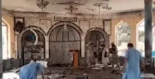 Imagem ilustrativa da imagem Explosão em mesquita no Afeganistão deixa pelo menos 25 vítimas