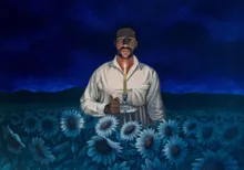 Imagem ilustrativa da imagem Tiago Sant’Ana retrata a serenidade do homem negro em telas