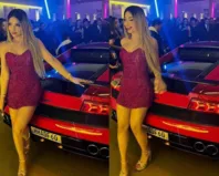 Imagem ilustrativa da imagem Melody ganha carro de R$ 1,5 milhão em festa de 15 anos