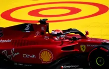 Imagem ilustrativa da imagem Leclerc conquista pole position do GP da Espanha de F1