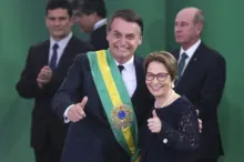Imagem ilustrativa da imagem Mourão elogia Tereza Cristina, cotada como vice de Bolsonaro