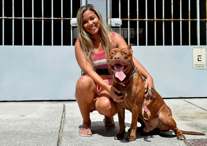 Sandy levou Trovão ao veterinário após sintomas