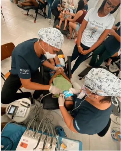 Imagem ilustrativa da imagem Dentistas trabalham por novos sorrisos
