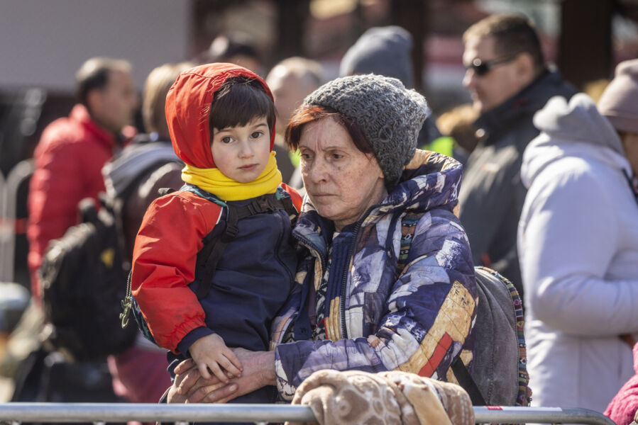 Cerca de 6,48 milhões de pessoas estão deslocadas internamente na Ucrânia