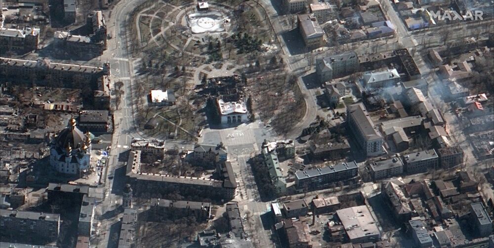 Mariupol sofreu intensos bombardeios russos desde o início da invasão