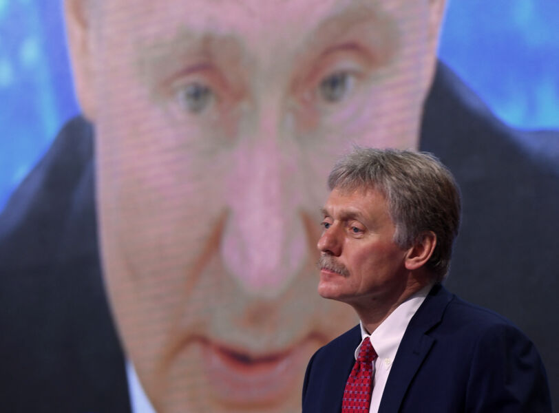Porta-voz do Kremlin, Dmitry Peskov, falou em armas nucleares